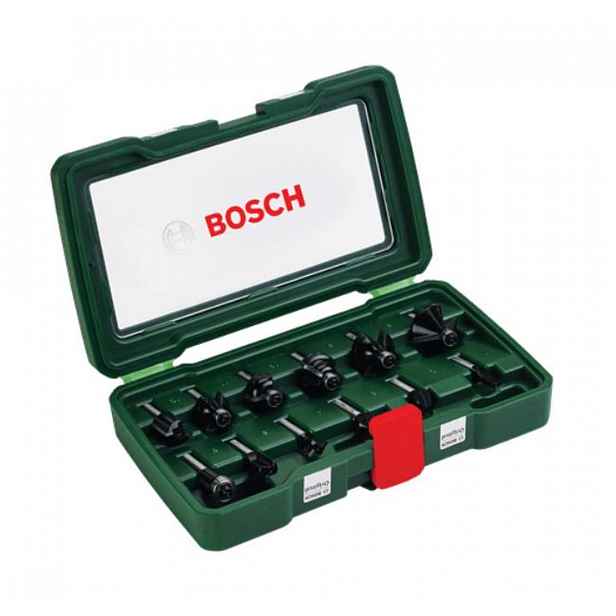 Bosch - 12dílná sada frézovacích bitů 2607019466