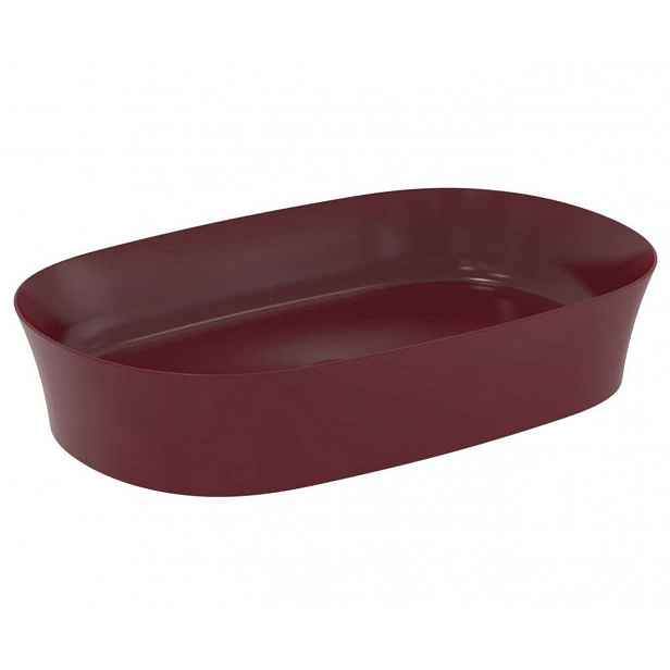Ideal Standard Ipalyss - Umyvadlo na desku, 60x38 cm, bez přepadu, Pomegranate E1396V6