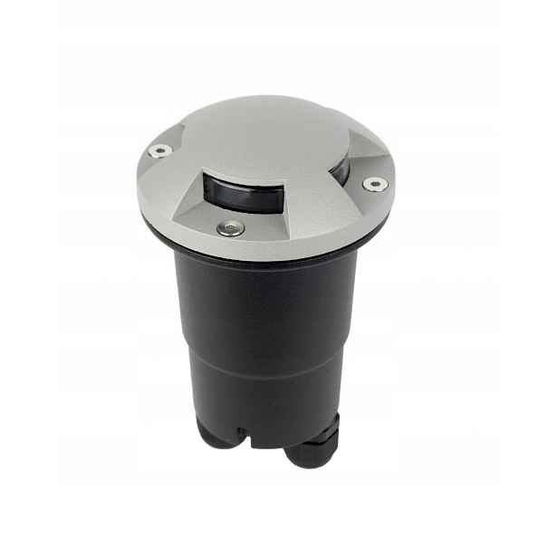 Směrová nájezdová lampa IP67 Led GU10 šedá lampa pro dlažební kostky