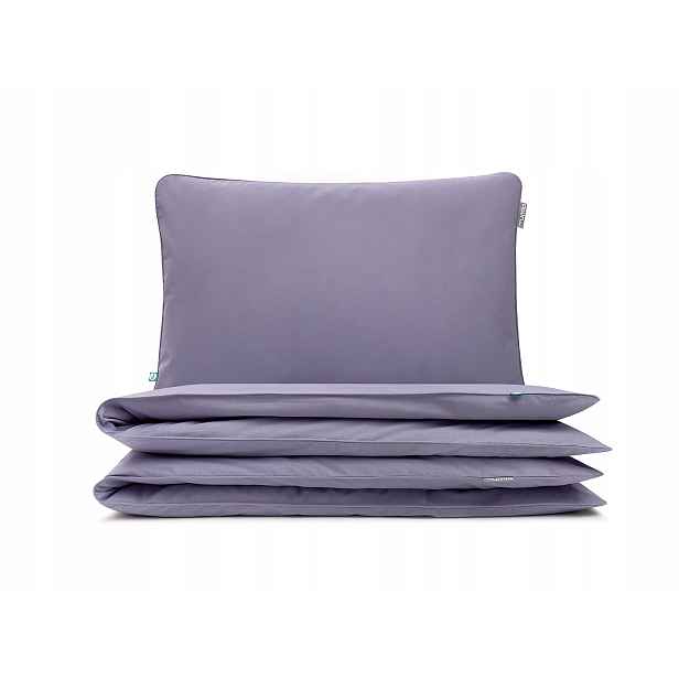 Povlečení Basic Lila 200 x 200 cm 2 x 80 x 70 cm Mumla