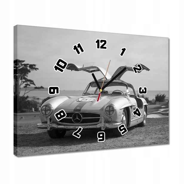 Hodiny 40x30 Mercedes Gullwing