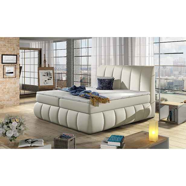 Boxspring Vincenzo Rozměr: 160 x 200 cm, látka: Soft 33
