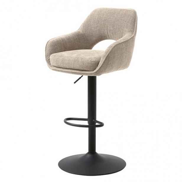 Unique-Furniture Cowley barová židle béžová hladká látka 55050004