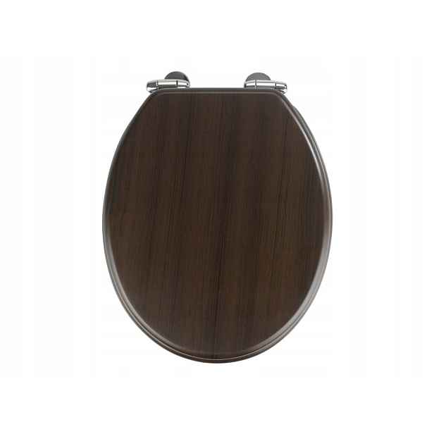 Wenge toaletní sedátko, Mdf, Wenko