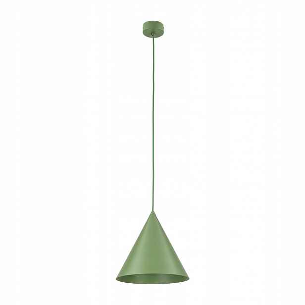 Závěsná lampa Stropní lustr Zelená Moderní E27 Tk Lighting