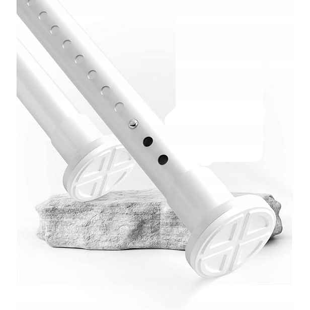 Rozpěrná sprchová tyč Meisenberg 260-310 x 32 mm bílá 2485P