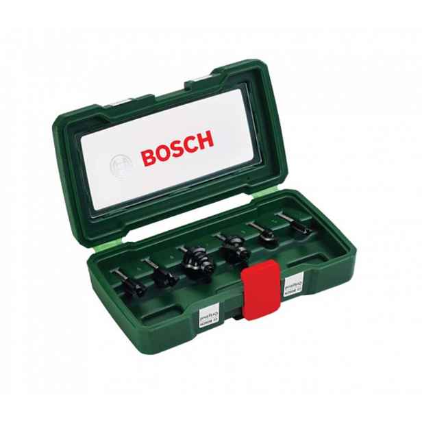 Bosch - 6dílná sada frézovacích bitů 2607019463
