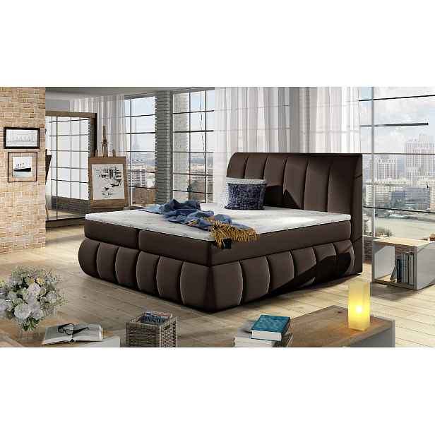 Boxspring Vincenzo Rozměr: 140 x 200 cm, látka: Soft 66