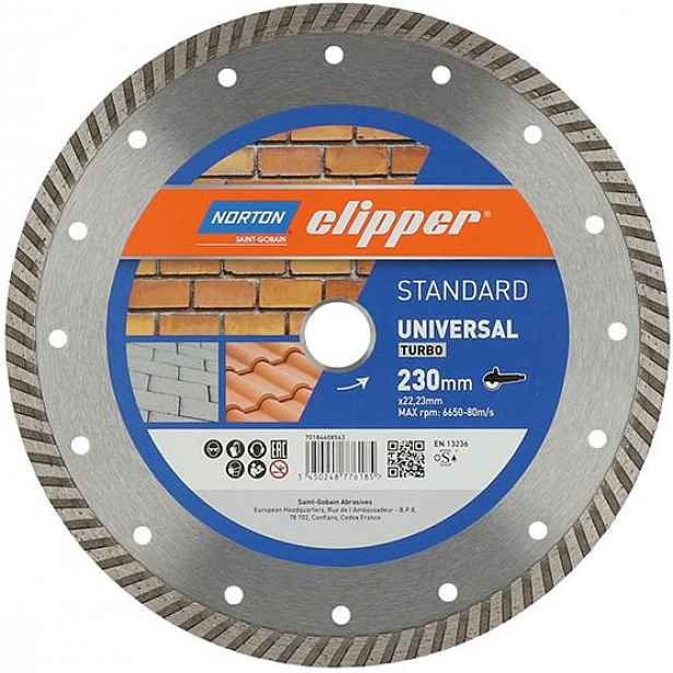 Diamantový kotouč Standard Universal Turbo o průměru 230 mm