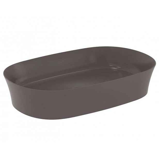 Ideal Standard Ipalyss - Umyvadlo na desku, 60x38 cm, bez přepadu, slate grey E1396V5