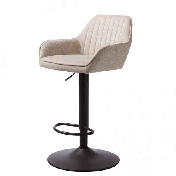 Unique-Furniture NOLAN barová židle unique furniture béžová látka 50830000