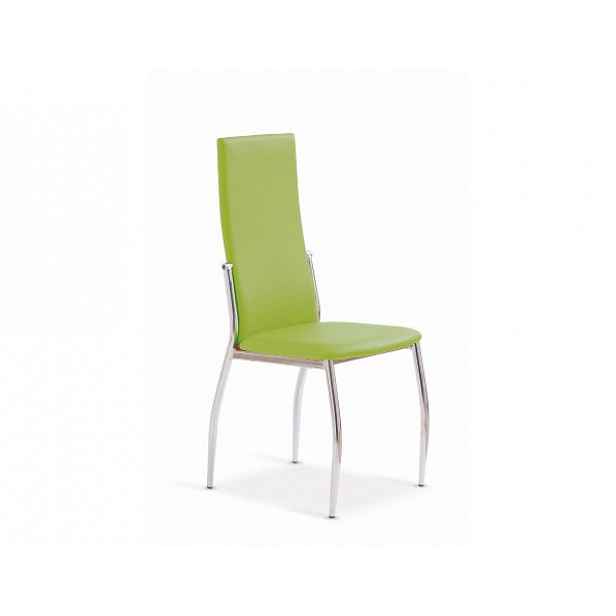 Zelená jídelní židle - výška 98 cm