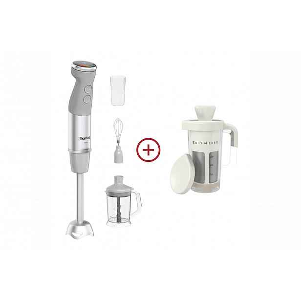 Akční set tyčový mixér Tefal Quickchef+ HB67MB30 + výrobník rostlinného mléka Tefal Easy Milker