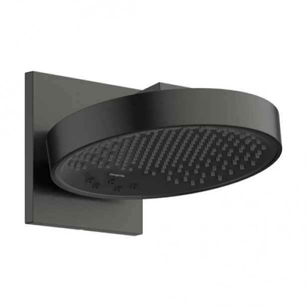 Hansgrohe Rainfinity hlavová sprcha na stěnu kartáčovaný černý chrom 26232340
