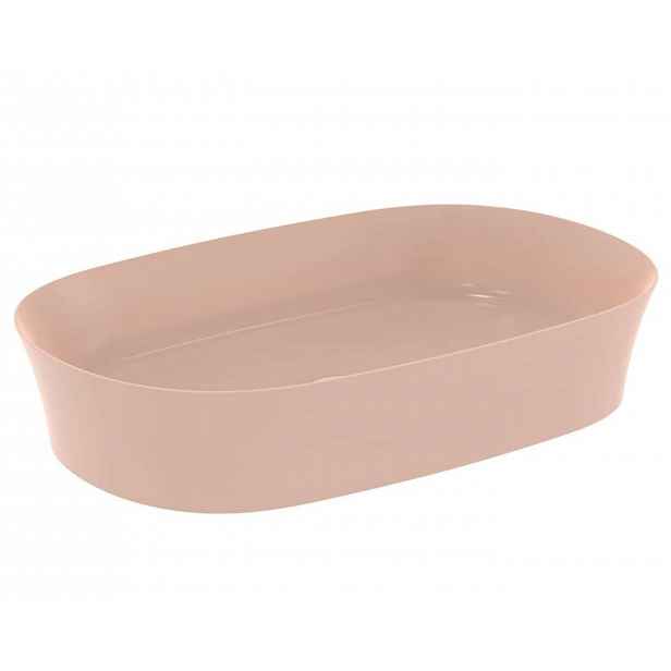 Ideal Standard Ipalyss - Umyvadlo na desku, 60x38 cm, bez přepadu, Nude E1396V7