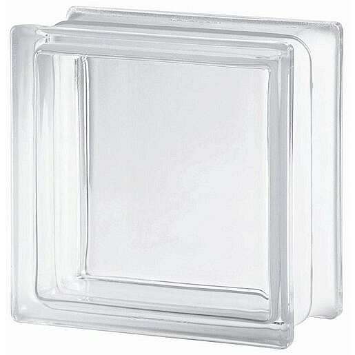 Luxfera Glassblocks čirá 19x19x8 cm sklo CL1908C