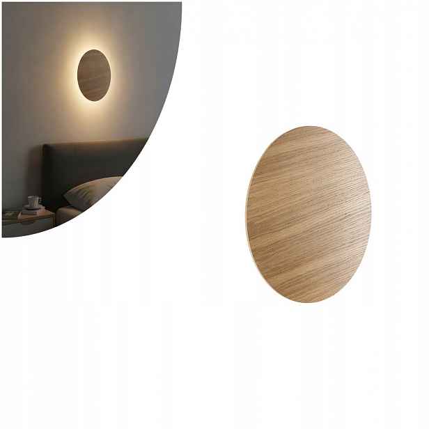 Nástěnné svítidlo Luna hnědé, moderní, nad postel v ložnici Tk Lighting