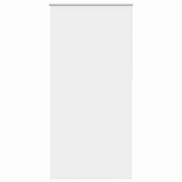 vidaXL Roleta zatemňovací bílá 115x230cm šířka látky 110,7cm polyester