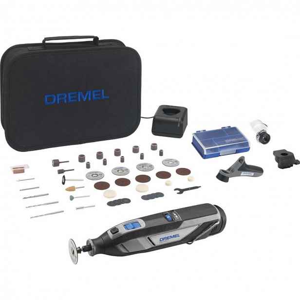 DREMEL - 12V AKU multifunkční nástroj, s příslušenstvím, nabíječkou a pouzdrem F0138240JF