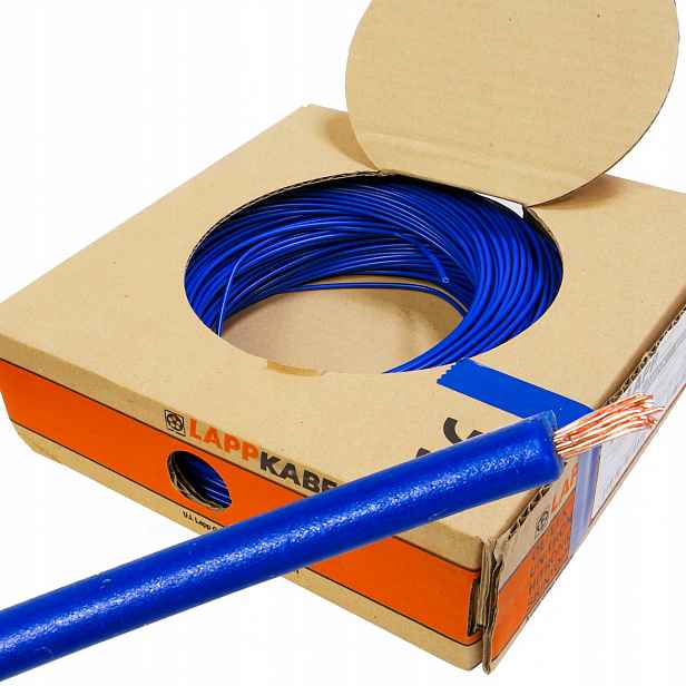Kabel Lgy 0,5 mm tmavě modrý Lapp Kabel 100m