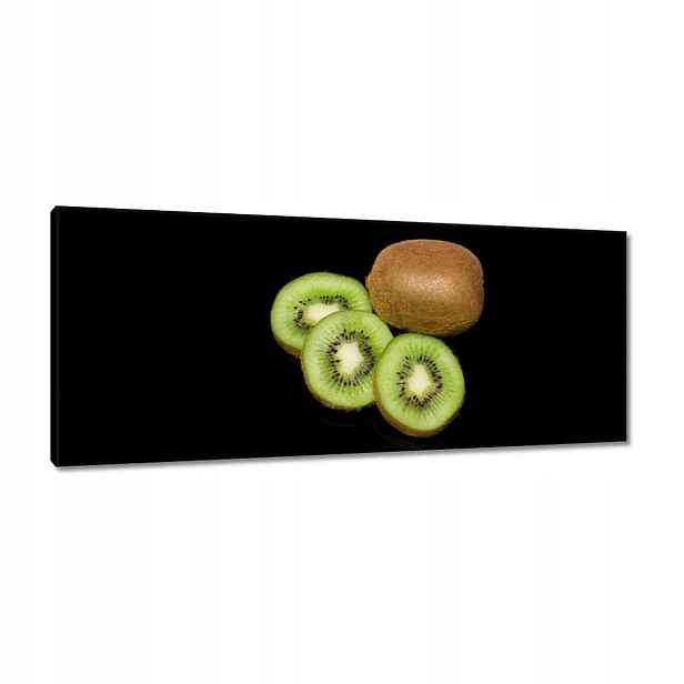 Obrazy 100x40 Půlky Zelené Kiwi