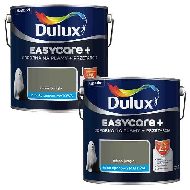 Set Dulux Easycare+ 2x2,5L Barva Urban Jungle 5L