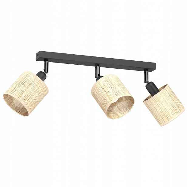 Trojitá reflektorová lampa Rattan Spot 5296 Luminex