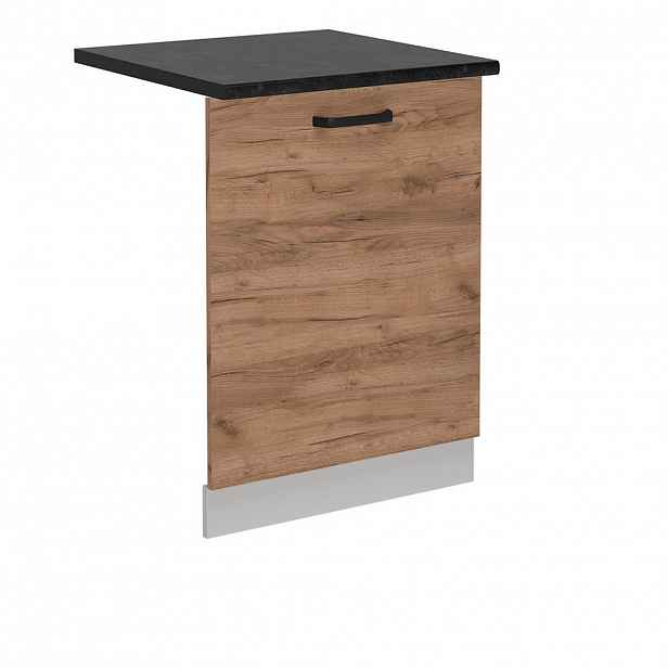 Vicco ČELNÍ PANEL MYČKY R-Line Zlatý mocný dub 60 cm , PD Antracit