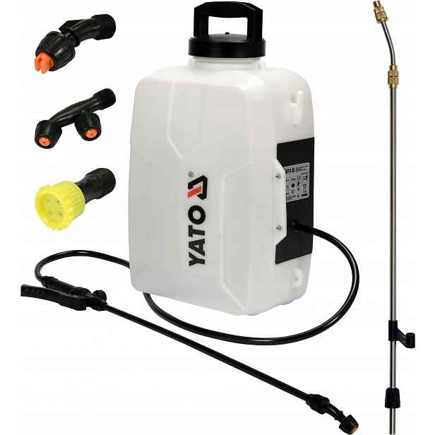 Akumulátorový zádový postřikovač 2v1 Yato YT-86211 18V 12L 7 m Body
