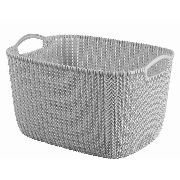 CURVER Košík KNIT 19l | šedá