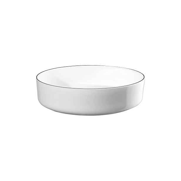 Porcelánová miska průměr 19 cm OCO LIGNE NOIRE ASA Selection - bílá