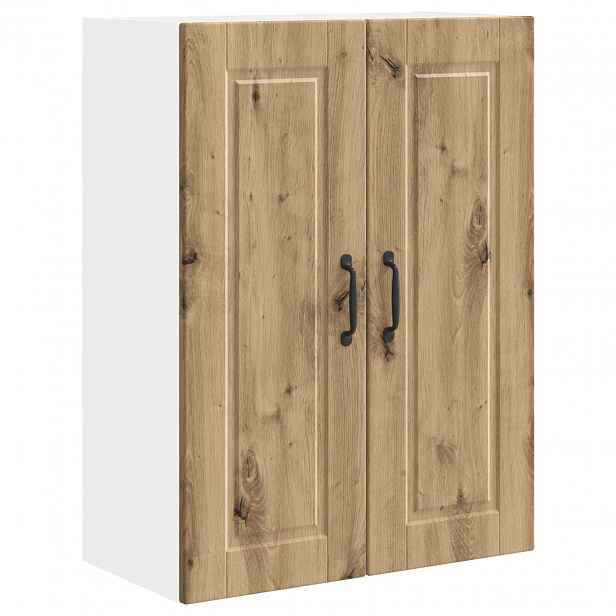 vidaXL Nástěnná skříňka PORTO Artisanový dub 60 x 31 x 80 cm