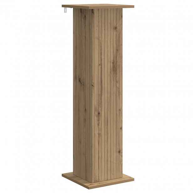vidaXL Stojan na rostliny Dub artisan 30,5 x 30 x 100,5 cm