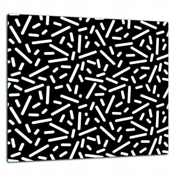 7v1 Skleněná Deska Ochranný Panel 65x60 Vzory Tvrzené Sklo