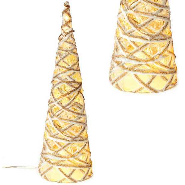Koopman Vánoční LED stromek HOLLY 40 cm teplá bílá