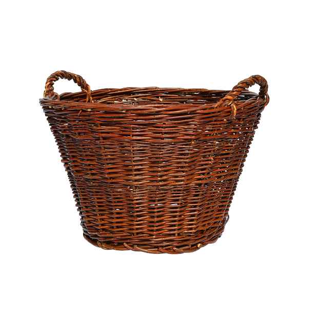 Košík na květiny/dekorace z proutí, průměr 60 cm