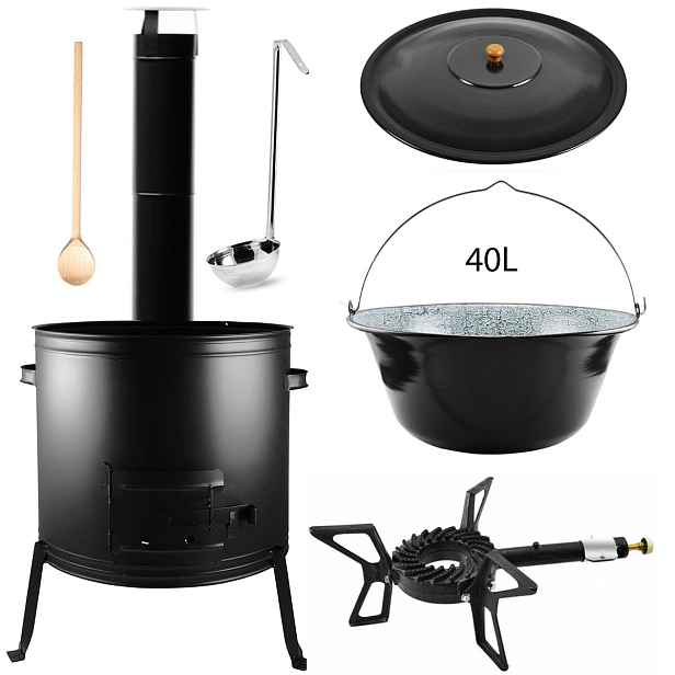 Perfect Home Set-165 Kotlíková souprava 40L, 6ks