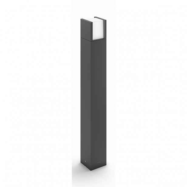 Philips 16463/93/P3 Arbour Venkovní sloupkové LED svítidlo 77 cm, antracit