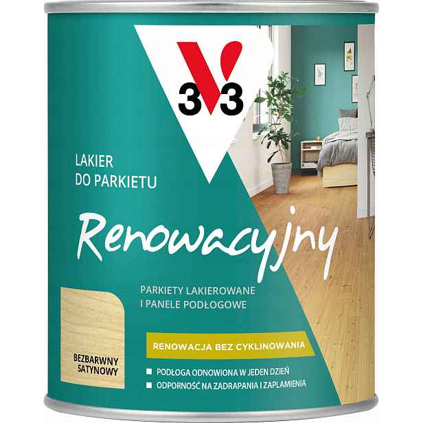 V33 Renovační Lak Na Parkety 5 L Matný