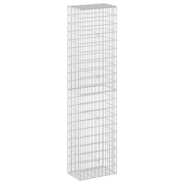 vidaXL Gabion s drátem 5 mm a síťkou 5x10 cm 50x30x200 cm