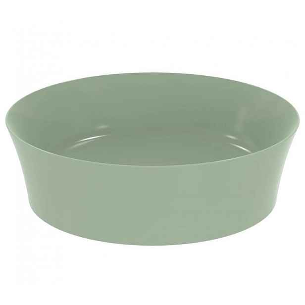 Ideal Standard Ipalyss - Umyvadlová mísa, průměr 40 cm, bez přepadu, Sage E1398X9
