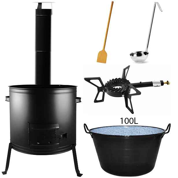 Perfect Home Set-167 Kotlíková souprava 100L, 6ks
