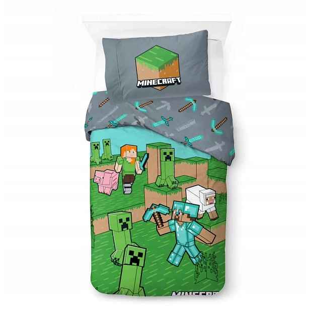 Povlečení Animals and Mobs, Minecraft