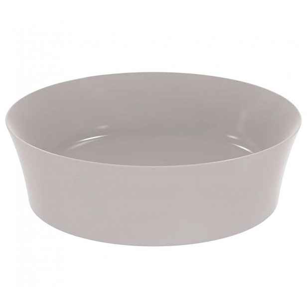 Ideal Standard Ipalyss - Umyvadlová mísa, průměr 40 cm, bez přepadu, Concrete E1398V9