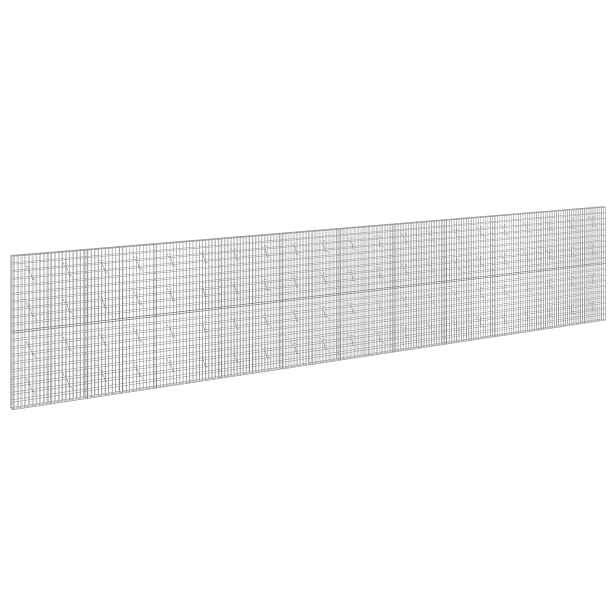 vidaXL Gabion s drátem 5 mm a síťkou 5x10 cm 1050x10x200 cm