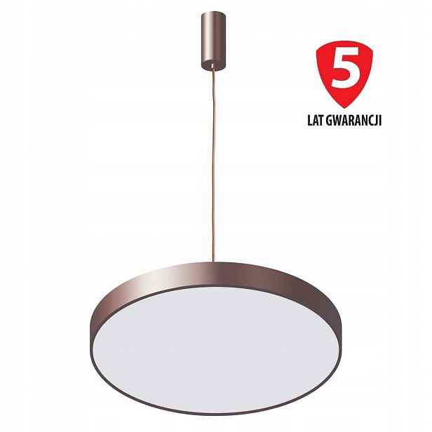Závěsná lampa Italux 5361-860RP-CO-3 Orbital Hnědá