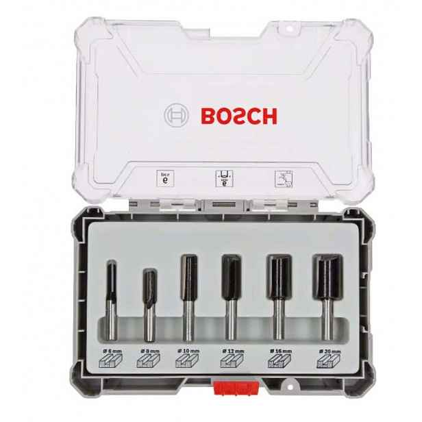 Bosch - 6dílná sada frézovacích bitů 2607017465
