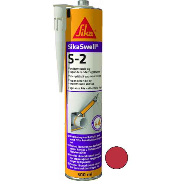 Tmel polyuretanový SikaSwell S-2 červený 300 ml