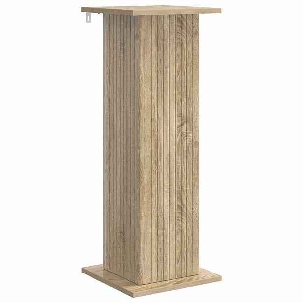 vidaXL Stojan na rostliny Dub sonoma 30,5 x 30 x 80,5 cm