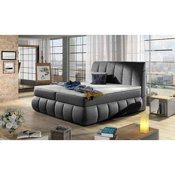 Boxspring Vincenzo Rozměr: 180 x 200 cm, látka: Dora 96